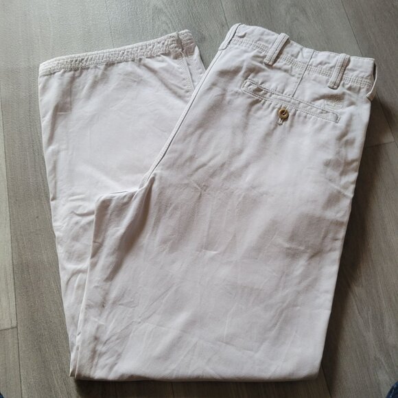 Timberland Mens Beige Khaki Chino Pants Size 38/30 100% Cotton - Picture 1 of 4